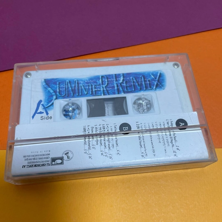 [중고음반/TAPE] 터보 Turbo 베스트앨범 Summer Remix 카세트테이프 이미지