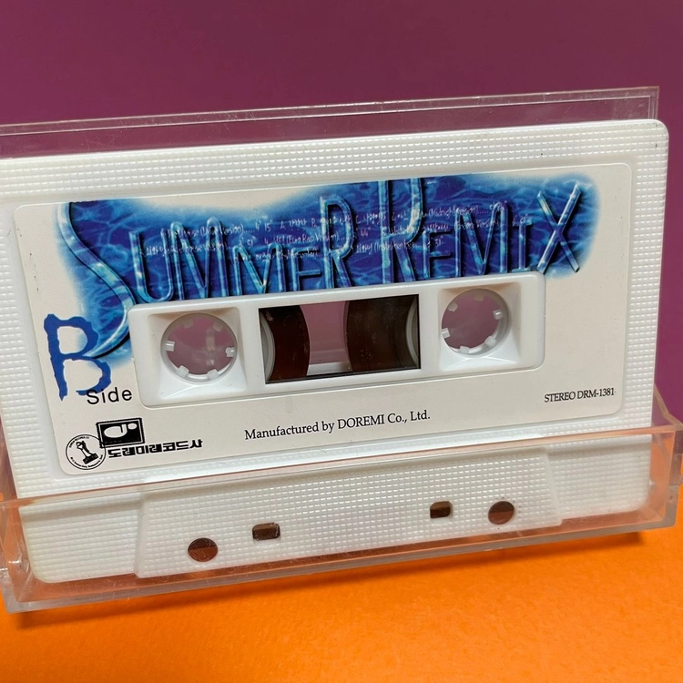 [중고음반/TAPE] 터보 Turbo 베스트앨범 Summer Remix 카세트테이프 이미지