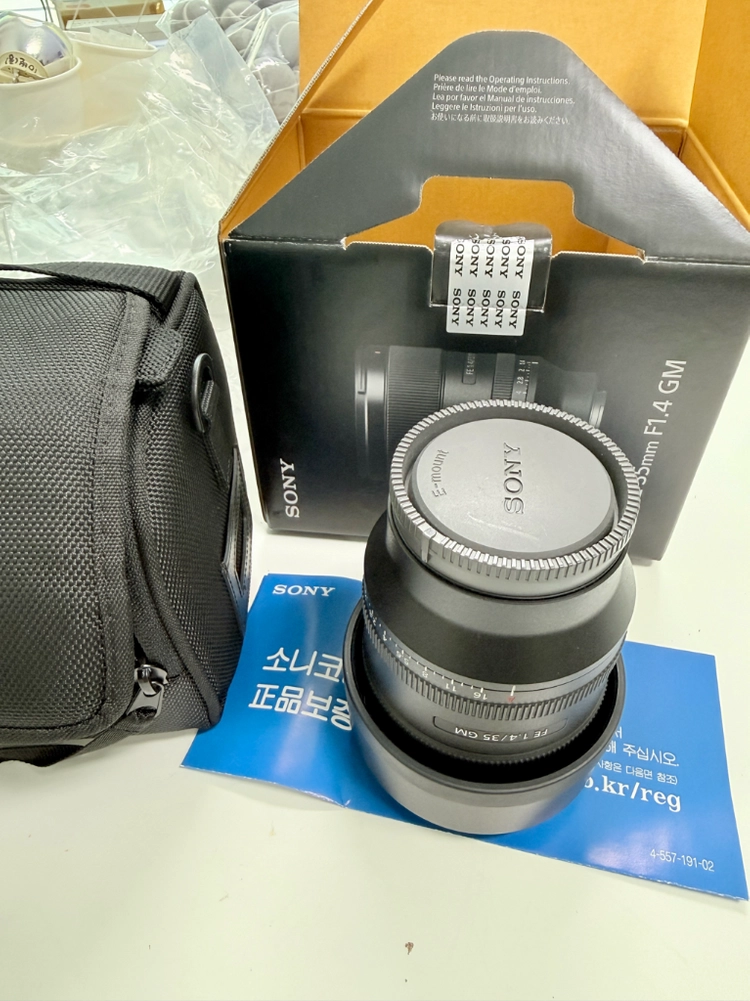 소니 FE 35mm F1.4 GM 렌즈 - 안심되는 중고거래