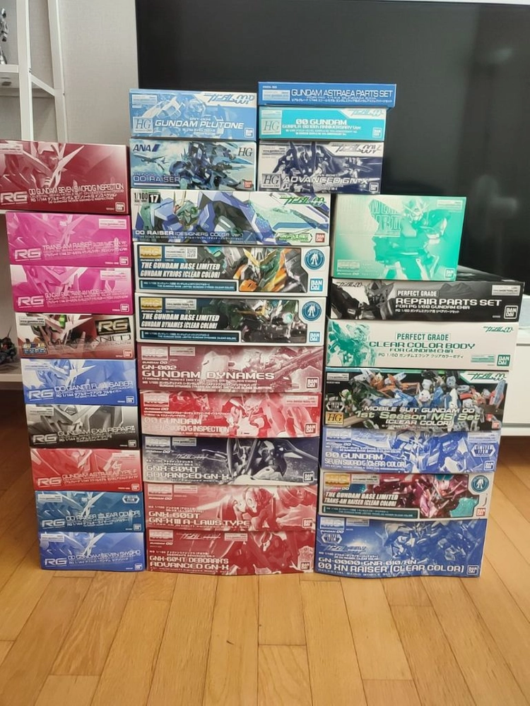 PG,MG,RG,HG 더블오 판매 이미지