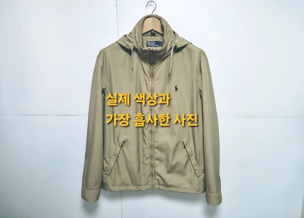 남성 폴로 랄프로렌 POLO 바람막이 후드 집업 자켓 이미지
