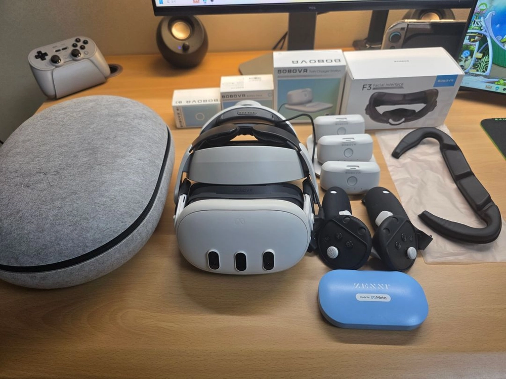 메타 퀘스트3 128gb, bobovr 악세서리 세트 이미지