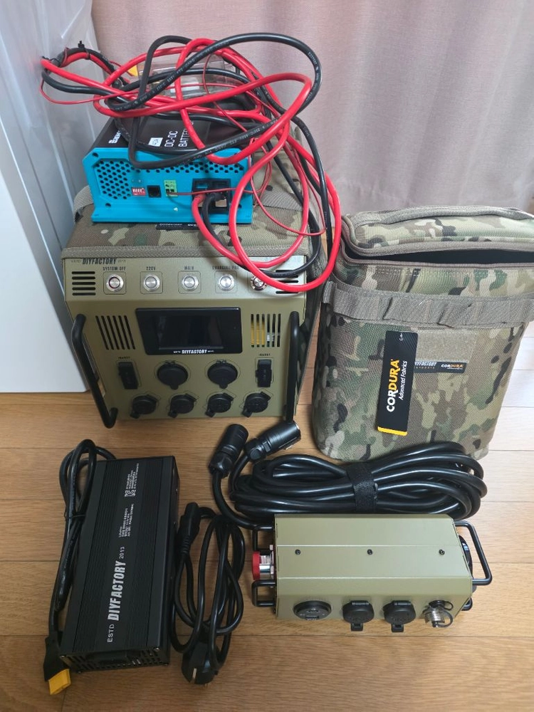 다이팩토리 파워뱅크 DF-300A AC+레노지 주행충전기40A - 안심되는 중고거래