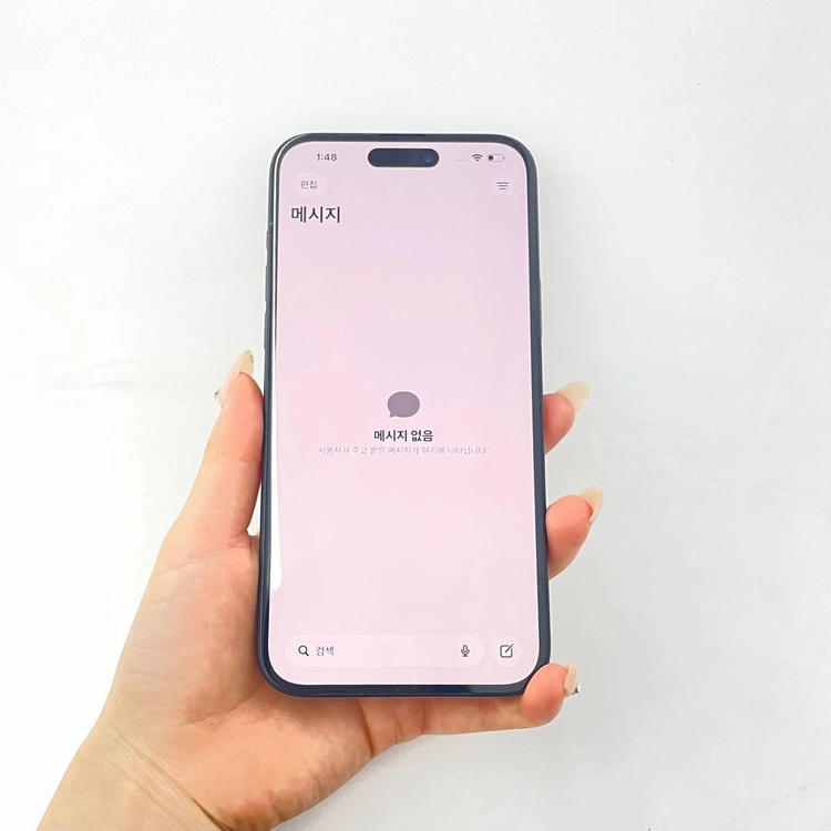 아이폰15플러스 배터리 89% 블랙 128GB 05079 울산중고폰 이미지