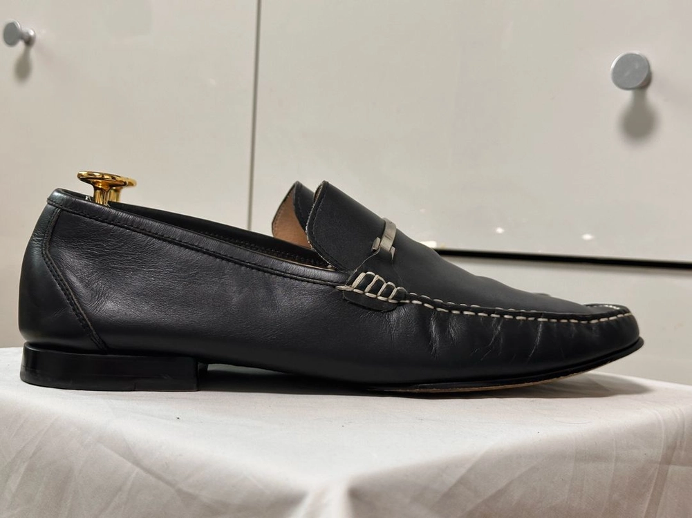 Salvatore Ferragamo 피라가모 Vintage 말굽 버클 로퍼 이미지