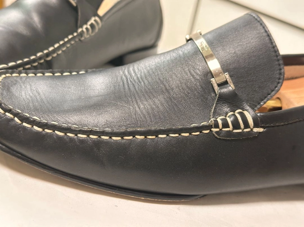 Salvatore Ferragamo 피라가모 Vintage 말굽 버클 로퍼 이미지