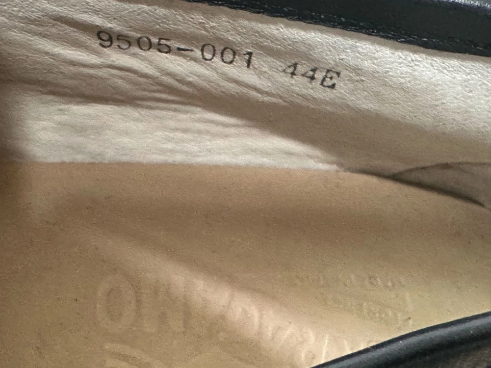 Salvatore Ferragamo 피라가모 Vintage 말굽 버클 로퍼 이미지