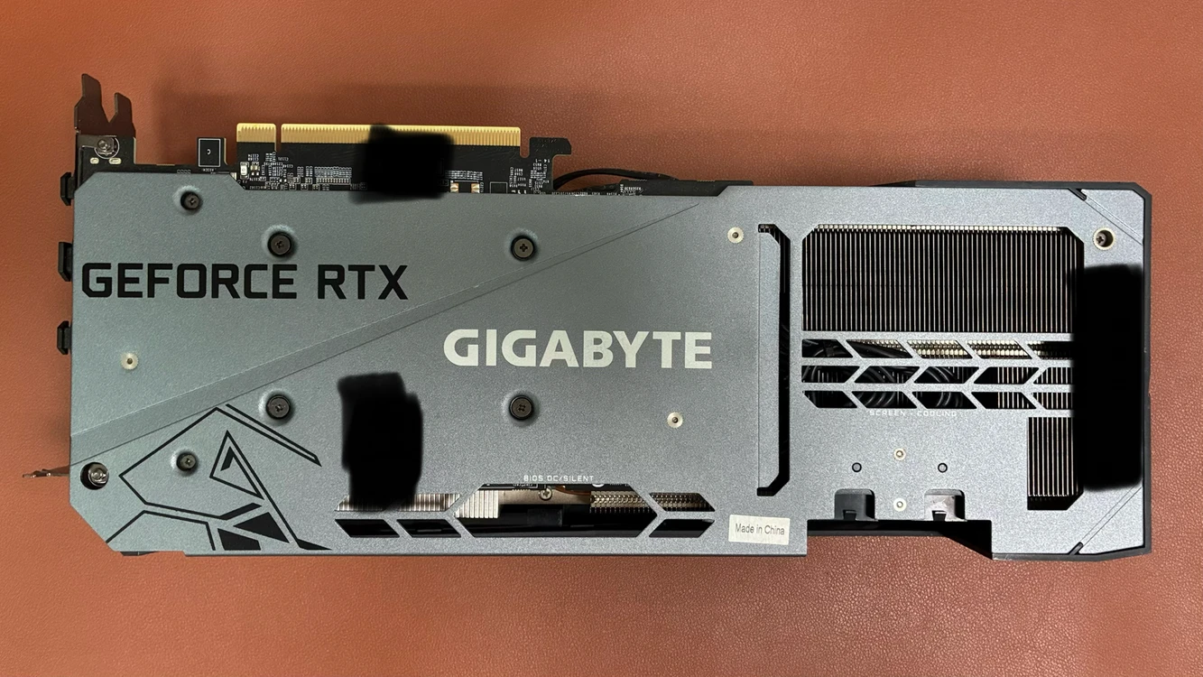 RTX 3070ti 그래픽 카드 이미지