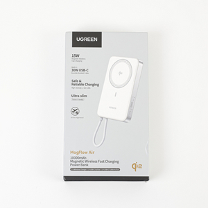 UGREEN 유그린 MagFlow Air PB570 10000mA 맥세이프 보조배터리 판매합니다. 이미지