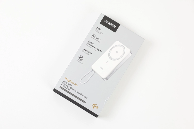 UGREEN 유그린 MagFlow Air PB570 10000mA 맥세이프 보조배터리 판매합니다. 이미지