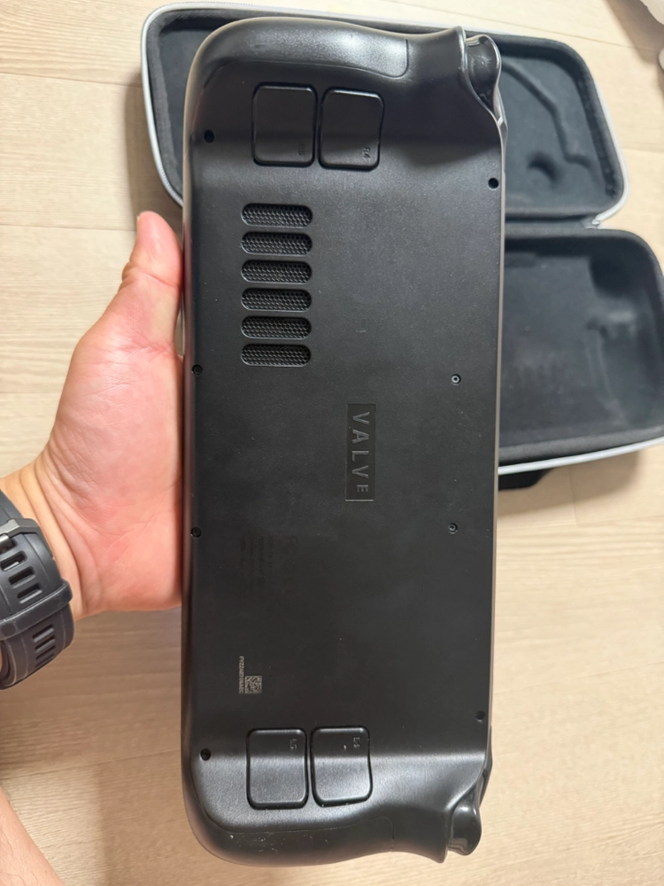 스팀덱 휴대용 게임기 OLED 512GB 배터리효율100% 이미지