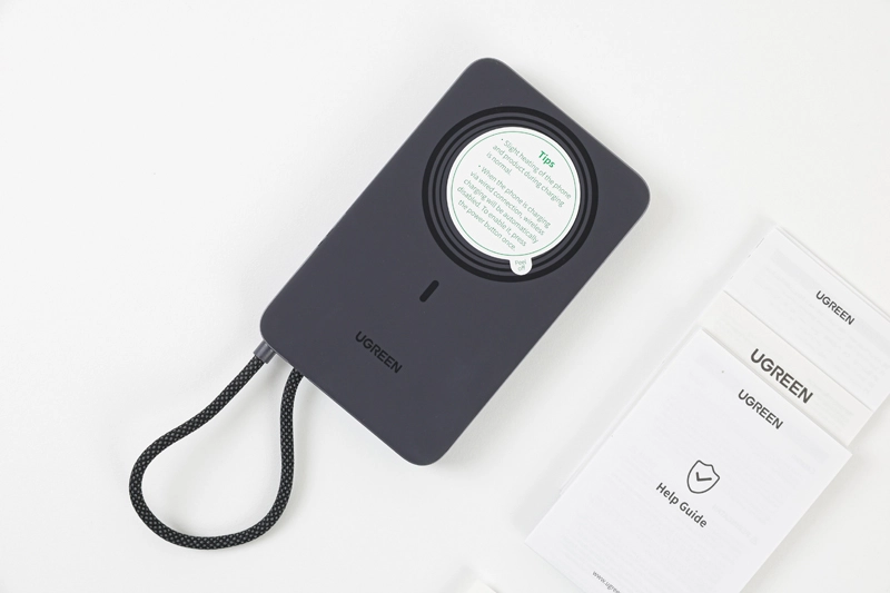 UGREEN 유그린 MagFlow Air PB570 10000mA 맥세이프 보조배터리 판매합니다. 이미지