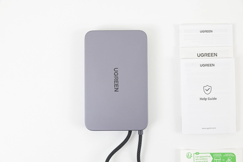 UGREEN 유그린 MagFlow Air PB570 10000mA 맥세이프 보조배터리 판매합니다. 이미지