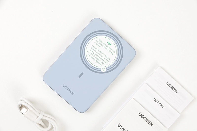 UGREEN 유그린 MagFlow Air PB580 5000mA 맥세이프 보조배터리 판매합니다. 이미지