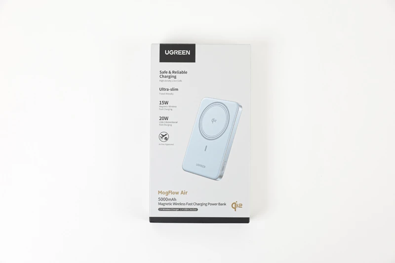 UGREEN 유그린 MagFlow Air PB580 5000mA 맥세이프 보조배터리 판매합니다. 이미지
