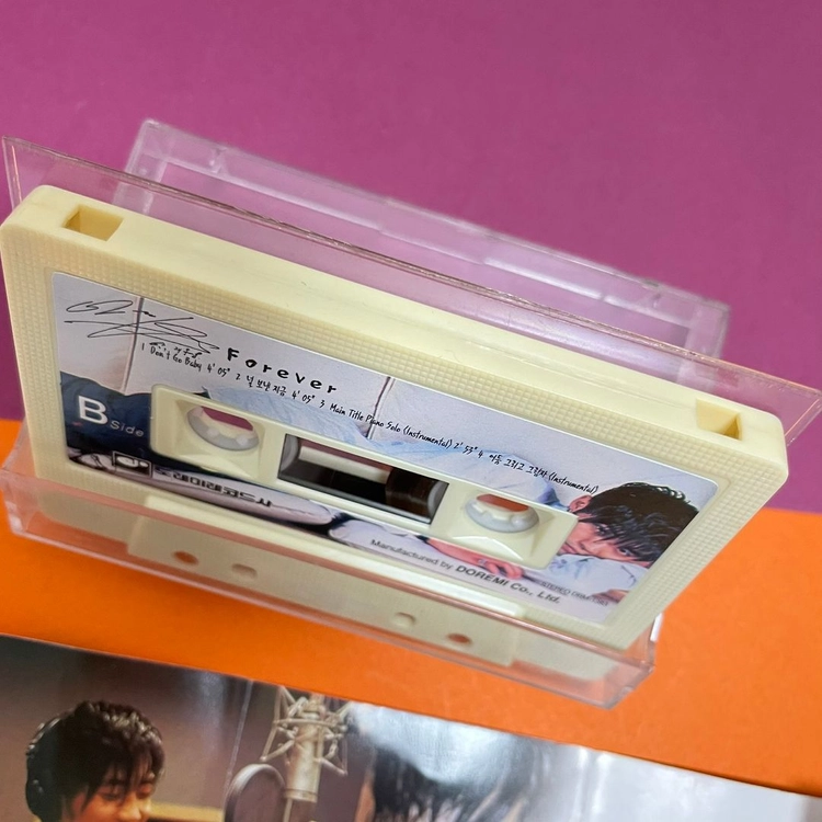 [중고음반/TAPE] 안재욱 1집 Forever 카세트테이프 이미지