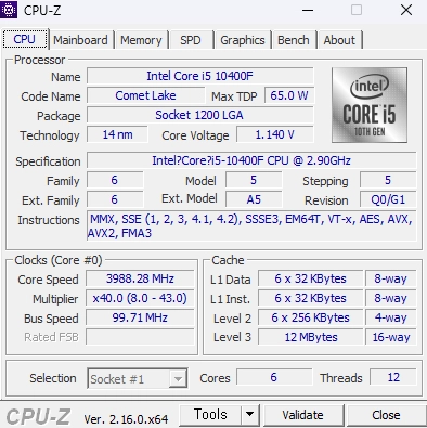 i5-10400f + b560m ds3h plus 이미지