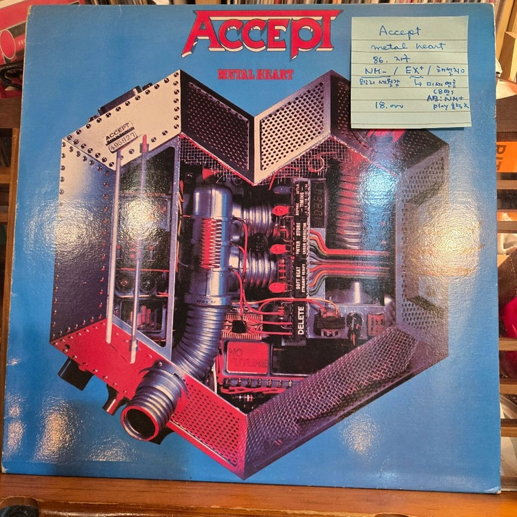 Accept.metal heart.86.지구.NM-/EX+.LP 이미지