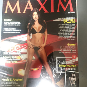 맥심 2013년 1월호 맥심잡지 아리아니 셀레스티 이미지