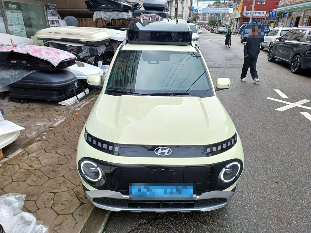 캐스퍼 및 캐스퍼ev 코토일체형루프박스 사무실정리 새제품 최저가 중고가로 무료장착중 이미지