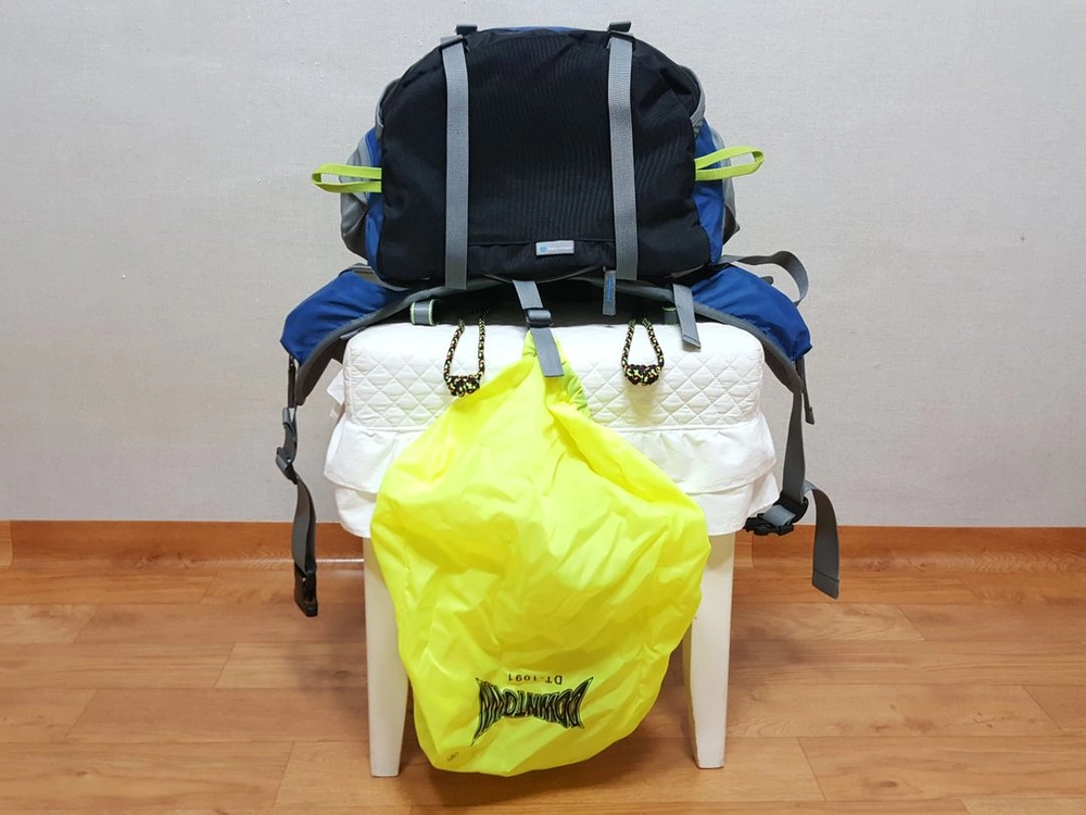 1착)다운타운 CAMPA35 기능성 등산배낭 35L(레인커버세트) 이미지
