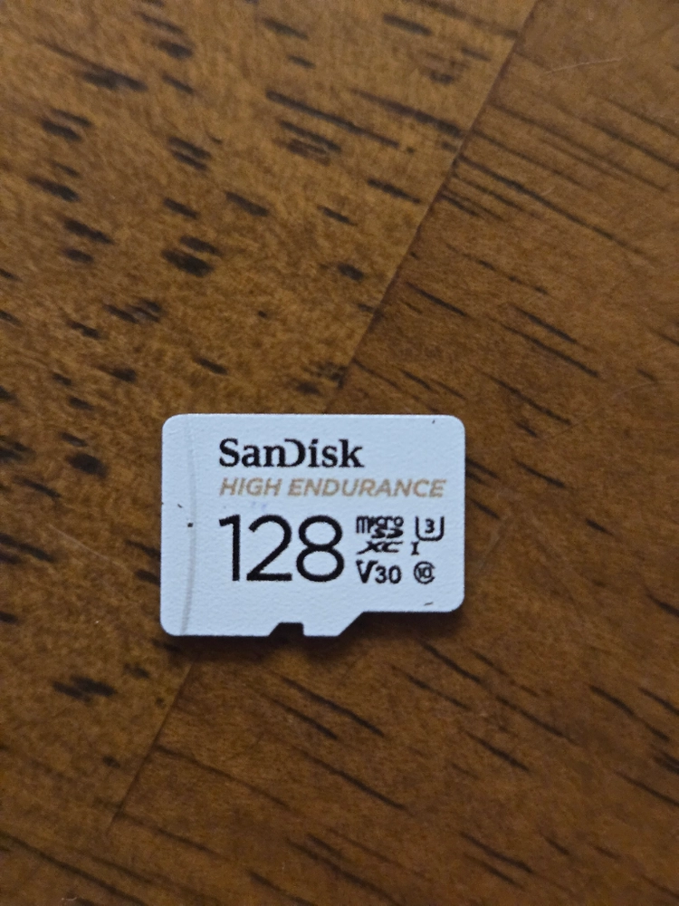 샌디스크 High Endurance 128GB 마이크로 SD카드 이미지