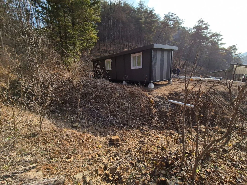 이동식주택 컨테이너 농막 3m x 9m 체류형쉼터 판매합니다 이미지