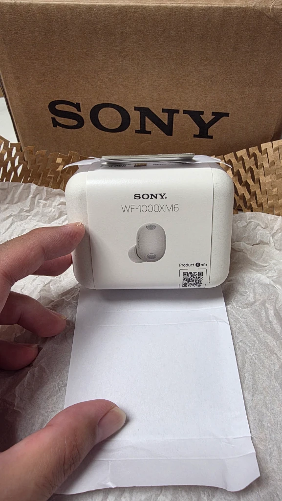 SONY 소니 프리미엄 무선이어폰 WF-1000XM6 판매합니다 이미지