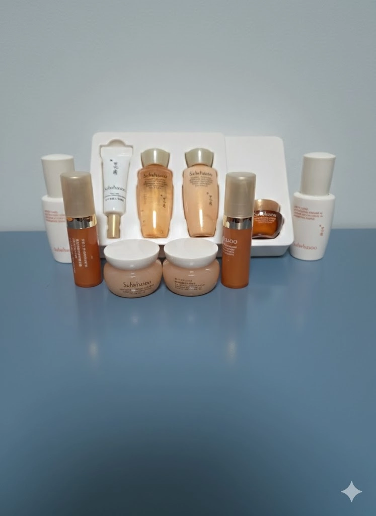 백화점용설화수 탄력크림5ml/15ml_설화수윤조에센스 8ml/15ml_자음생크림리치5ml/10ml_진설크림5ml 이미지