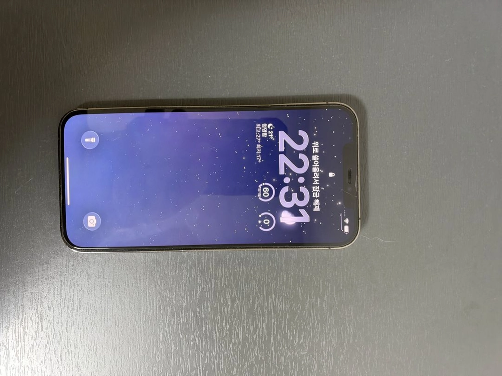 아이폰12 promax 256GB 그래파이트 이미지