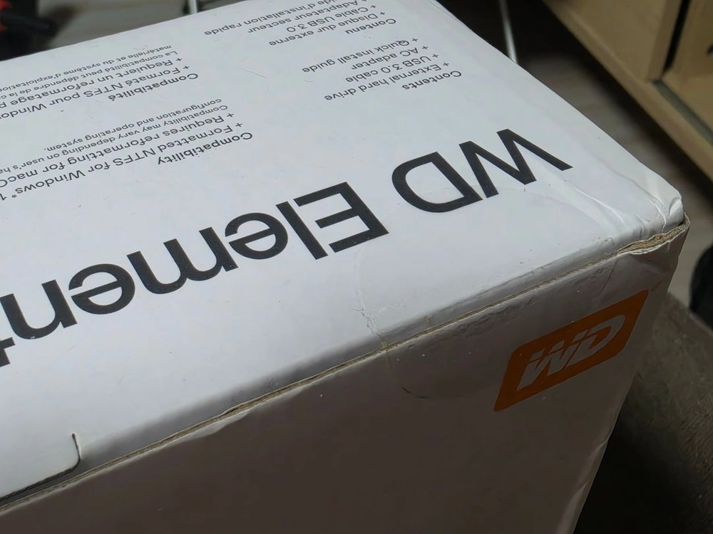 WD ELEMENTS 12TB 외장하드(미개봉) 이미지