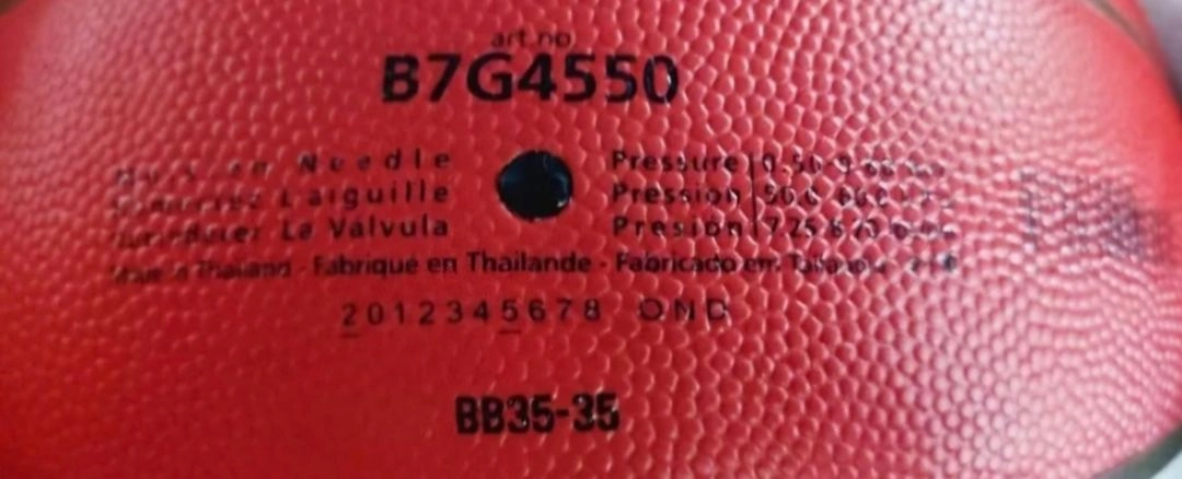 몰텐 BG4550 농구공 7호 FIBA 공인구 새제품 이미지