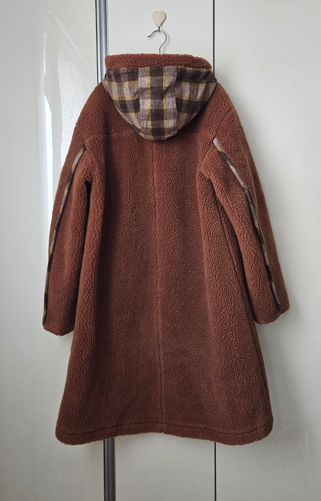한섬 sjyp 롱 셰르파 점퍼 뽀글이 22fw 이미지