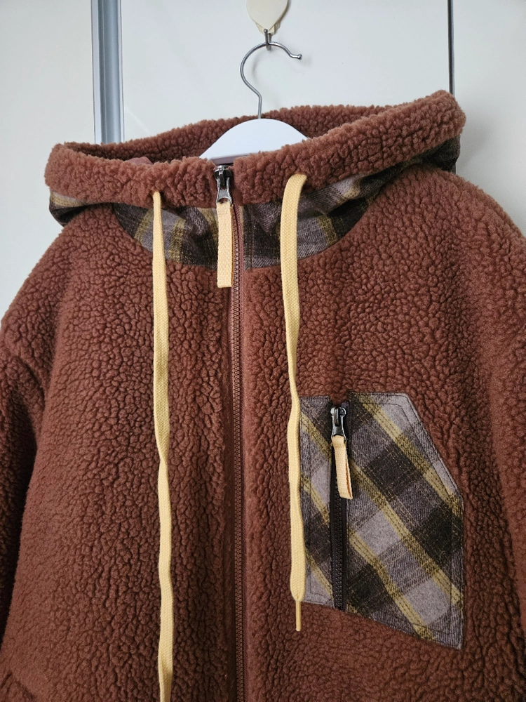한섬 sjyp 롱 셰르파 점퍼 뽀글이 22fw 이미지