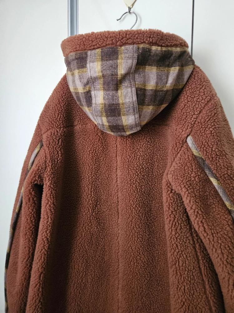 한섬 sjyp 롱 셰르파 점퍼 뽀글이 22fw 이미지