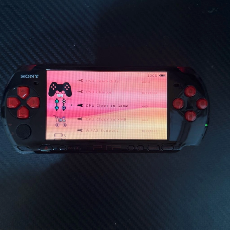 PSP3000 C타입 128GB REDBlack 에디션 이미지