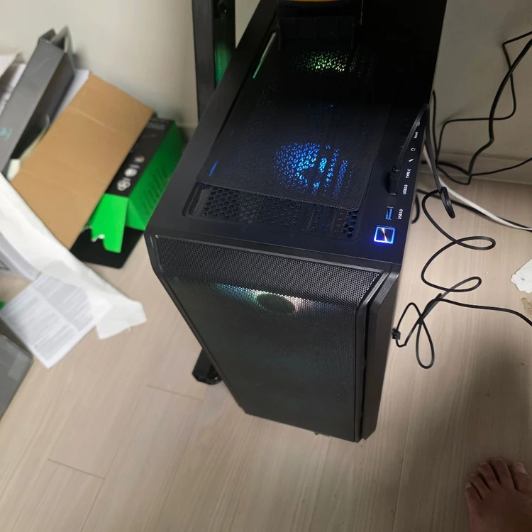 7800x3d rx7600 모니터 주변기기 풀세트 이미지