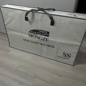 몽제 딥슬립 매트리스 SS 라이트그레이(겉커버포함) 이미지