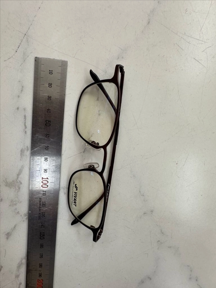 럭셔리 국산 연예인 애용 명품 VIVANT 비방트 lueur C2 브라운 안경미사용 팝니다 이미지