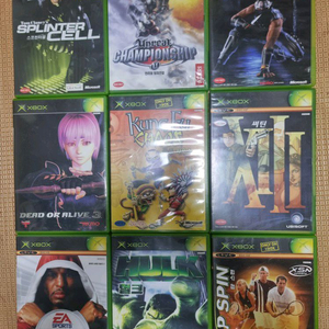 오리지널 엑스박스 XBOX 구엑박 게임 이미지