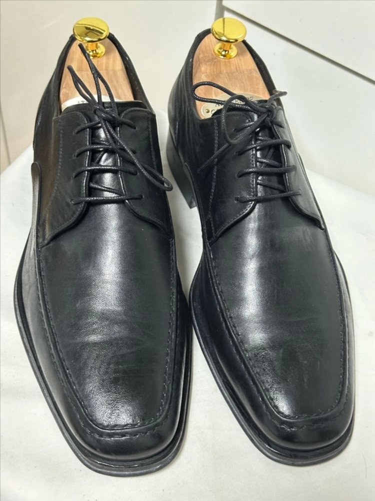 던힐 dunhill 이탈리아산 블랙 더비 정장 가죽구두 이미지