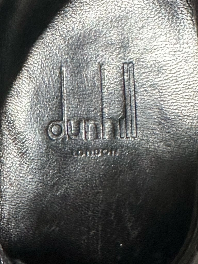 던힐 dunhill 이탈리아산 블랙 더비 정장 가죽구두 이미지