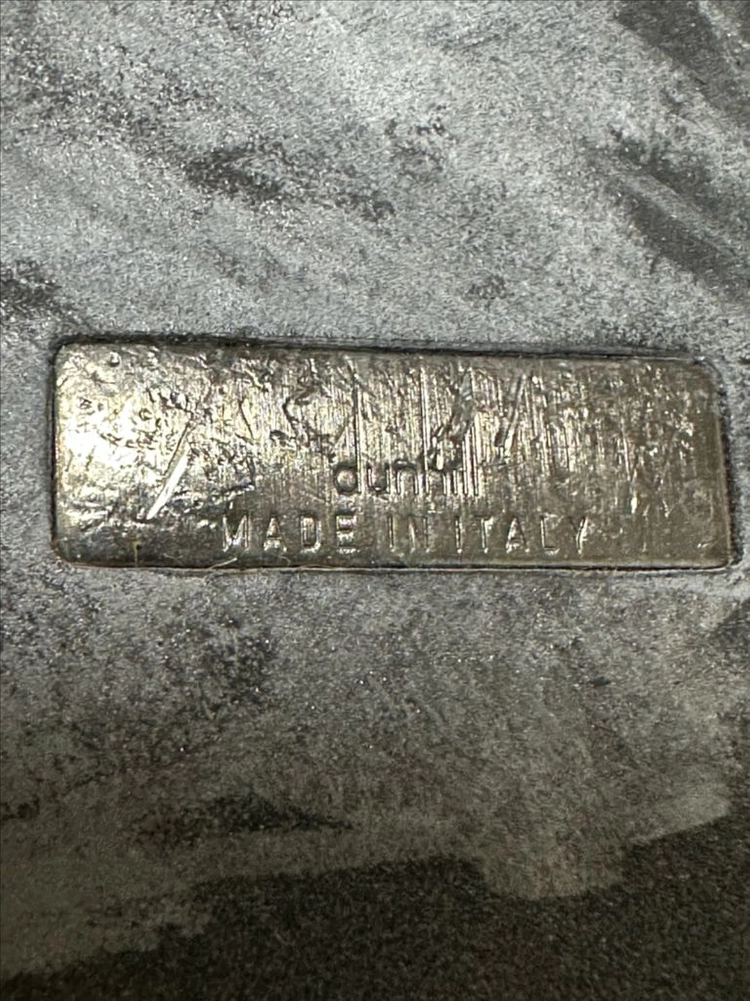 던힐 dunhill 이탈리아산 블랙 더비 정장 가죽구두 이미지