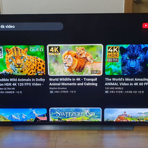 LG OLED 65인치 TV (OLED65C1QNB) , 카멜 초고중량 모니터암 이미지