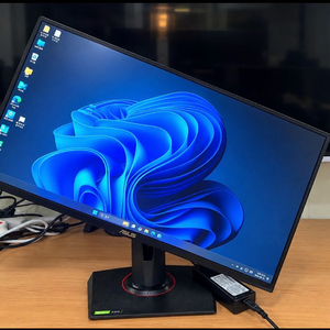 ASUS 게이밍 모니터144HZ 피벗 세로 모니터 이미지