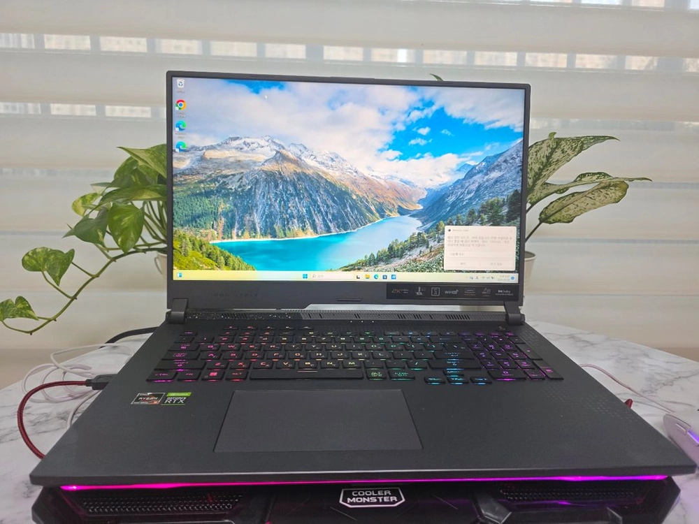 ROG Strix 17 노트북 DDR532기가, SSD2테라, 3080 이미지