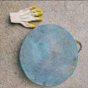청동 징 3.4kg (빈티지 골동품 소품 인테리어 가구) 이미지