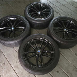 BMW G30 662M 5시리즈 18인치 정품휠 타이어 차량한대분 이미지
