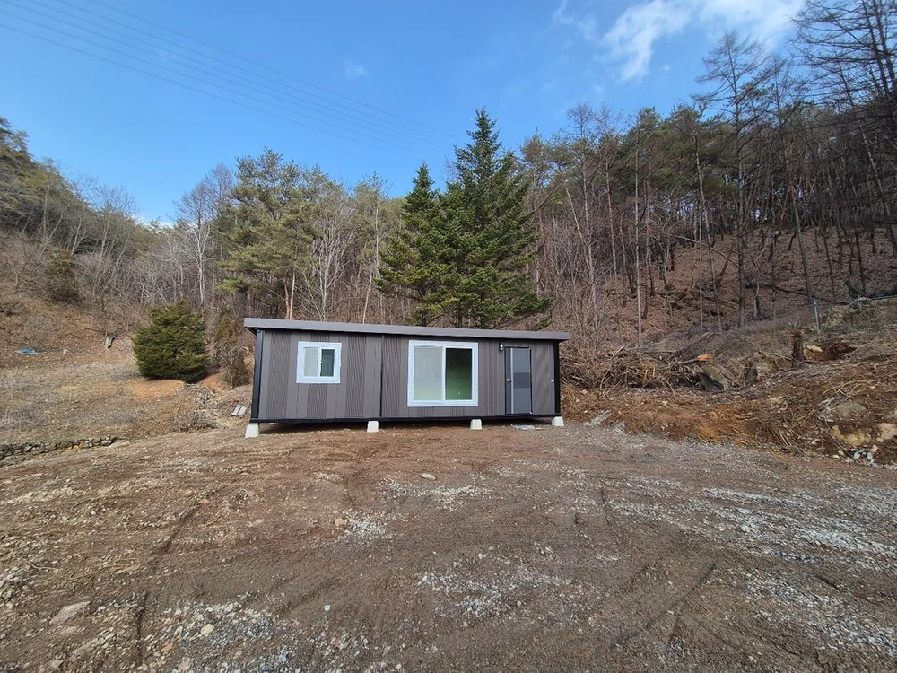 이동식주택 컨테이너 농막 3m x 9m 체류형쉼터 판매합니다 이미지