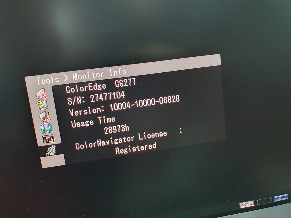 전문가용 모니터 에이조 모니터 EIZO ColorEdge CG277 27인치 캘리브레이션 모니터 이미지